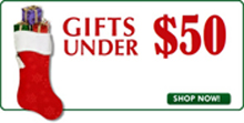 Gifts under  $50